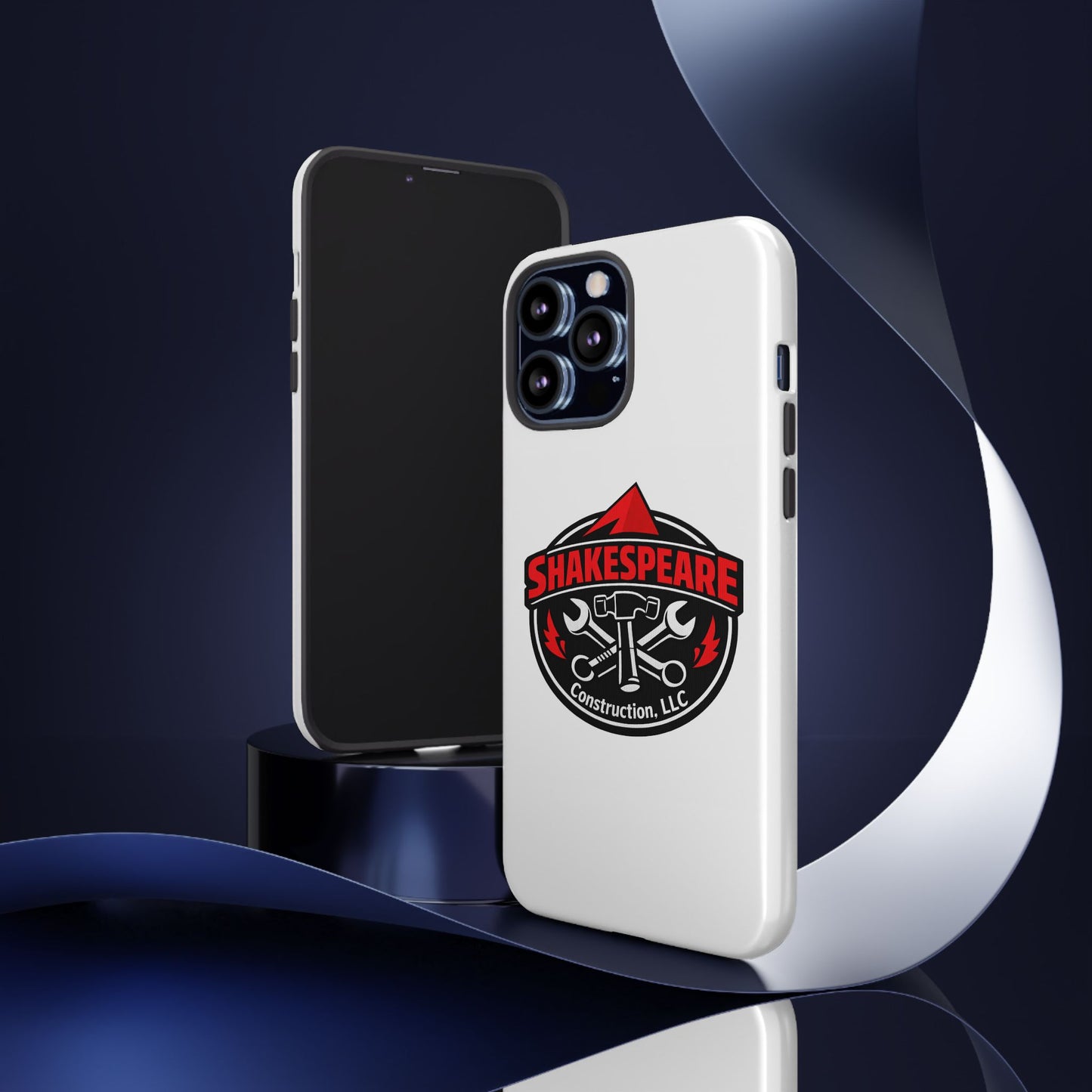 Tough Cases: Shakespeare Construction Logo Phone Case