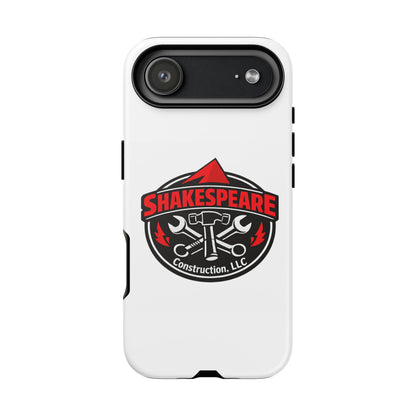 Tough Cases: Shakespeare Construction Logo Phone Case