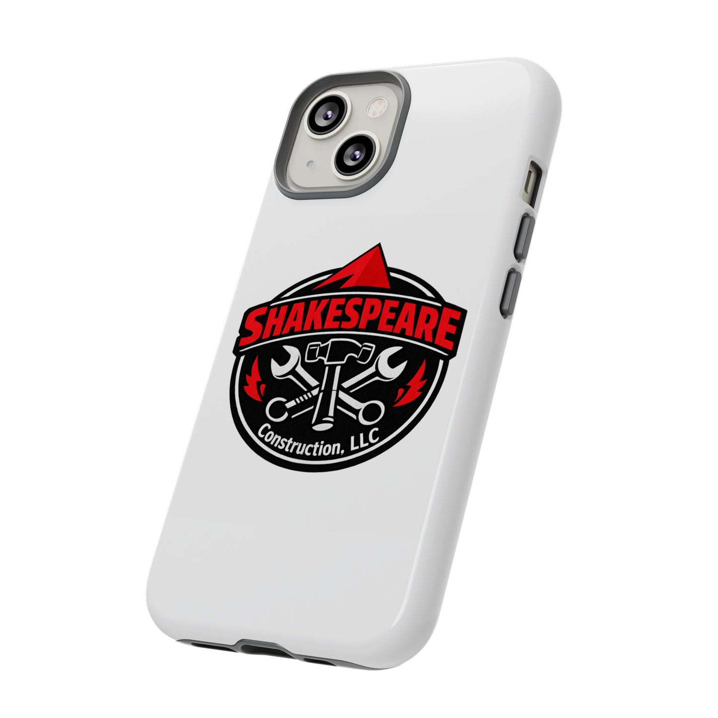 Tough Cases: Shakespeare Construction Logo Phone Case