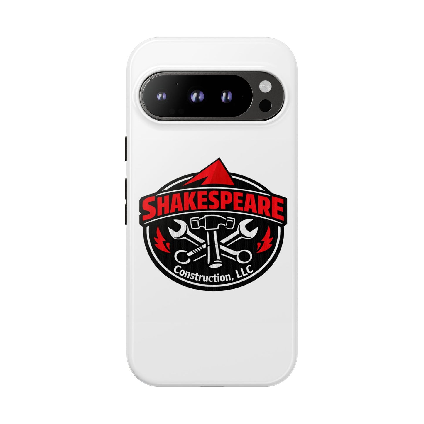 Tough Cases: Shakespeare Construction Logo Phone Case