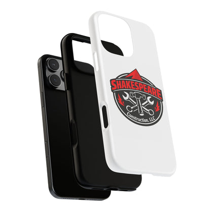 Tough Cases: Shakespeare Construction Logo Phone Case