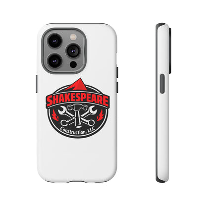 Tough Cases: Shakespeare Construction Logo Phone Case