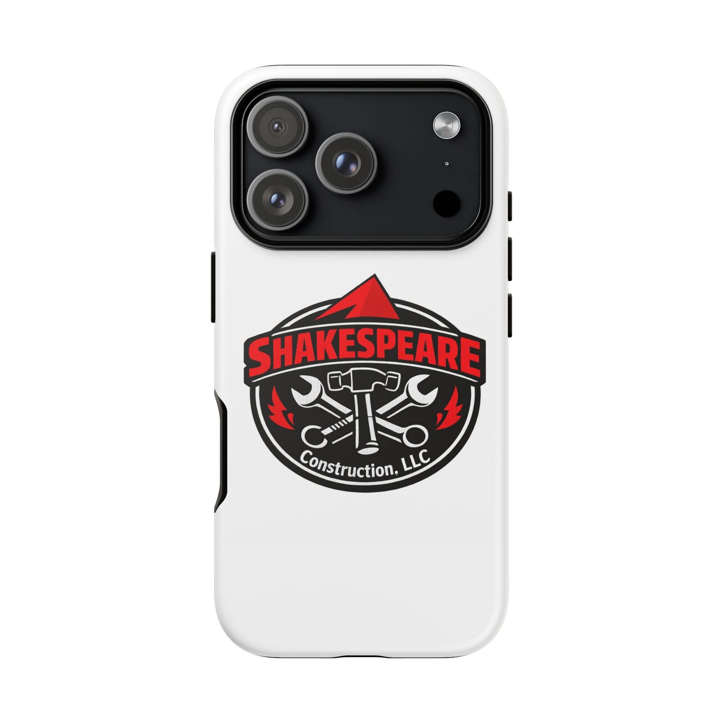 Tough Cases: Shakespeare Construction Logo Phone Case