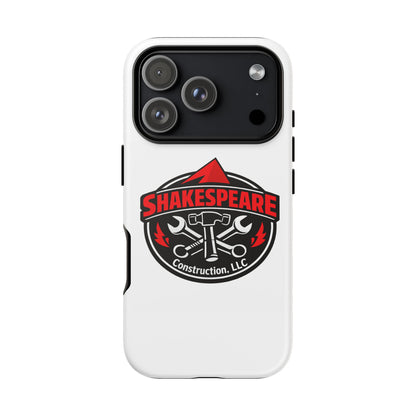 Tough Cases: Shakespeare Construction Logo Phone Case