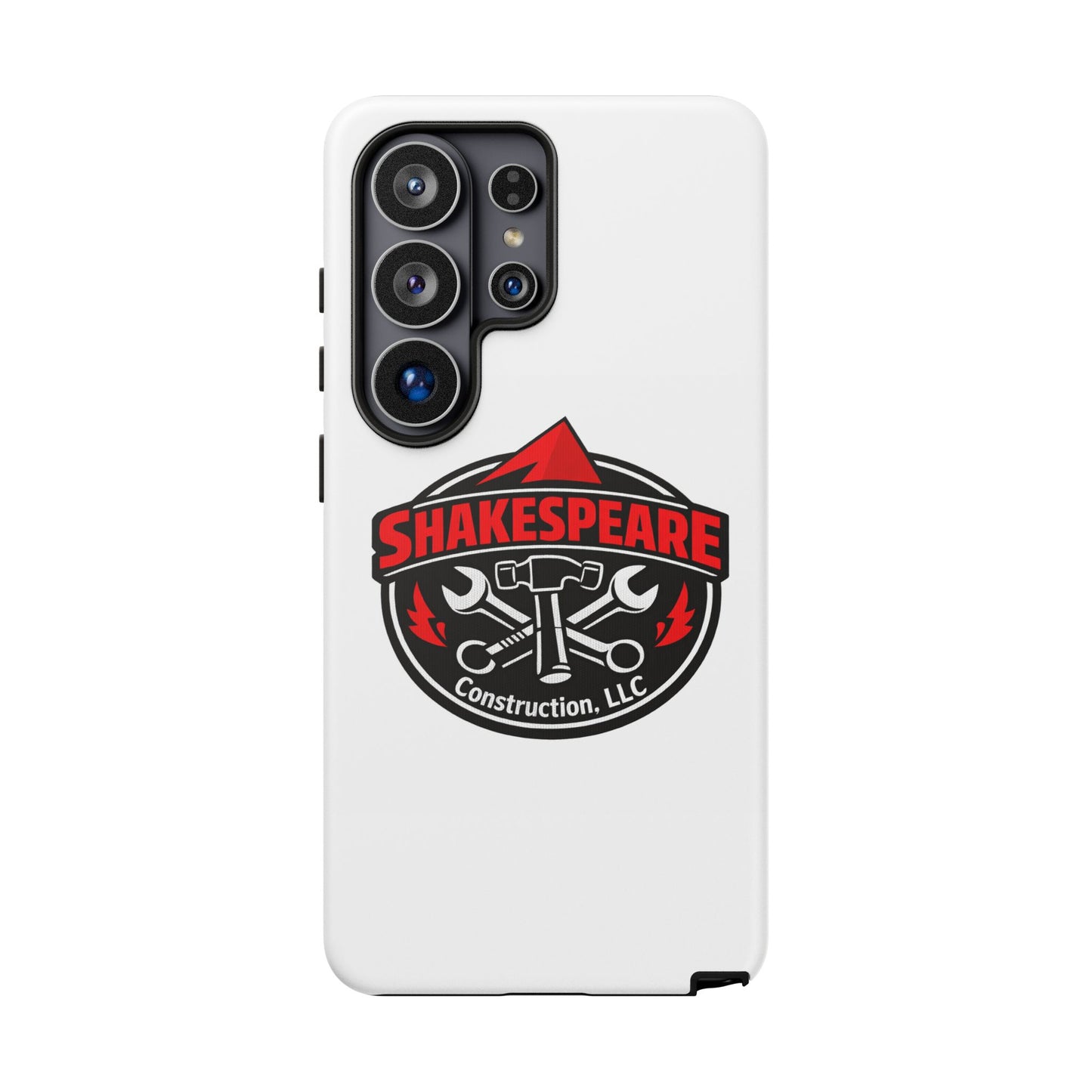 Tough Cases: Shakespeare Construction Logo Phone Case