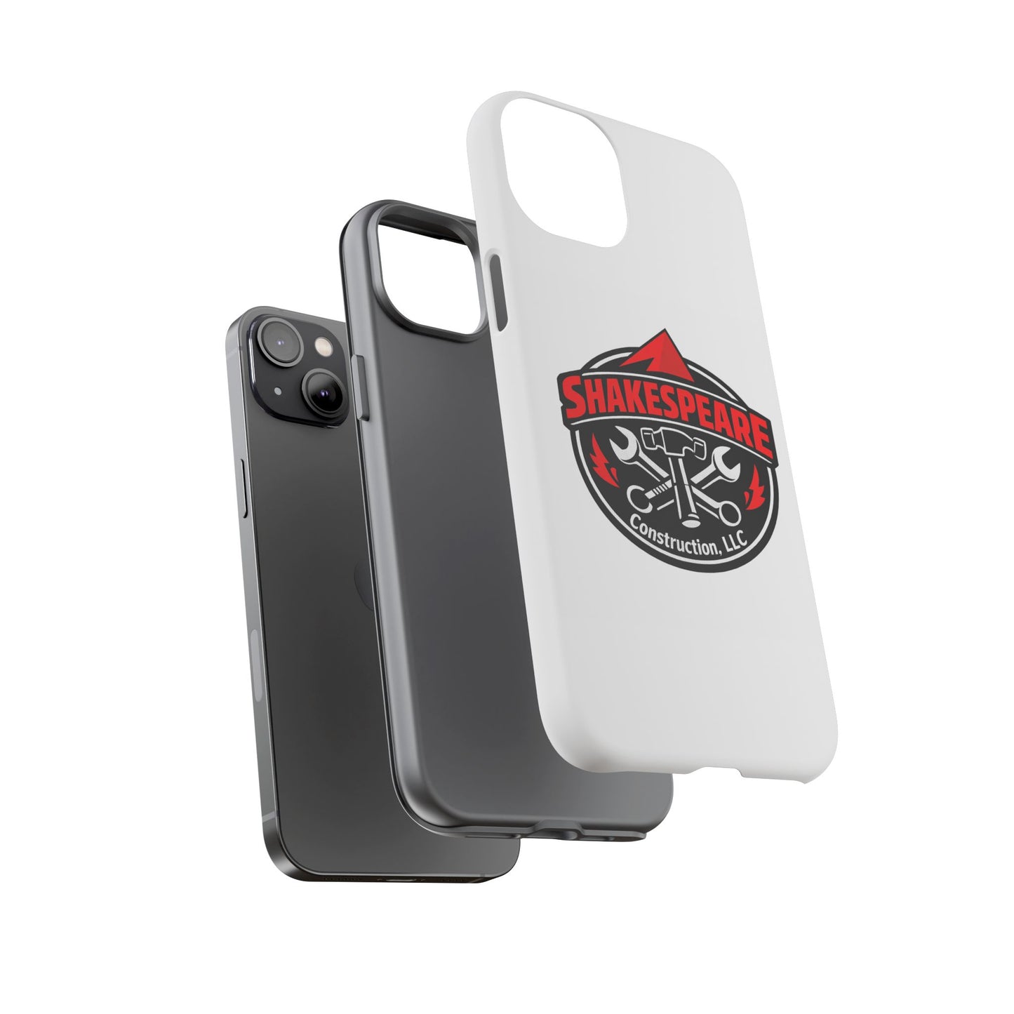 Tough Cases: Shakespeare Construction Logo Phone Case