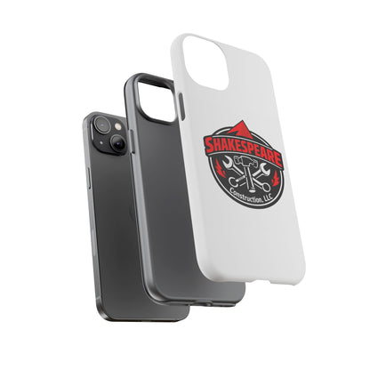 Tough Cases: Shakespeare Construction Logo Phone Case