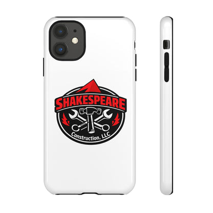 Tough Cases: Shakespeare Construction Logo Phone Case