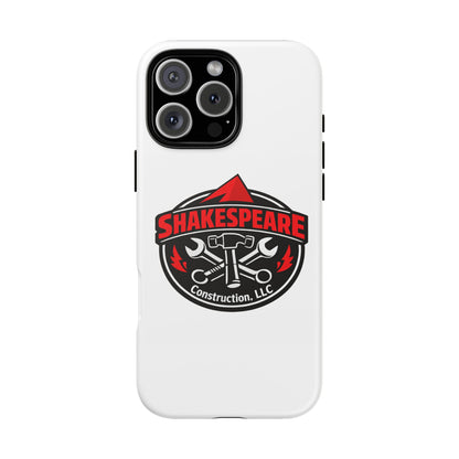 Tough Cases: Shakespeare Construction Logo Phone Case