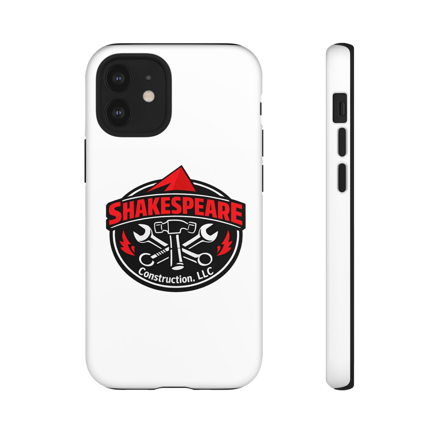 Tough Cases: Shakespeare Construction Logo Phone Case