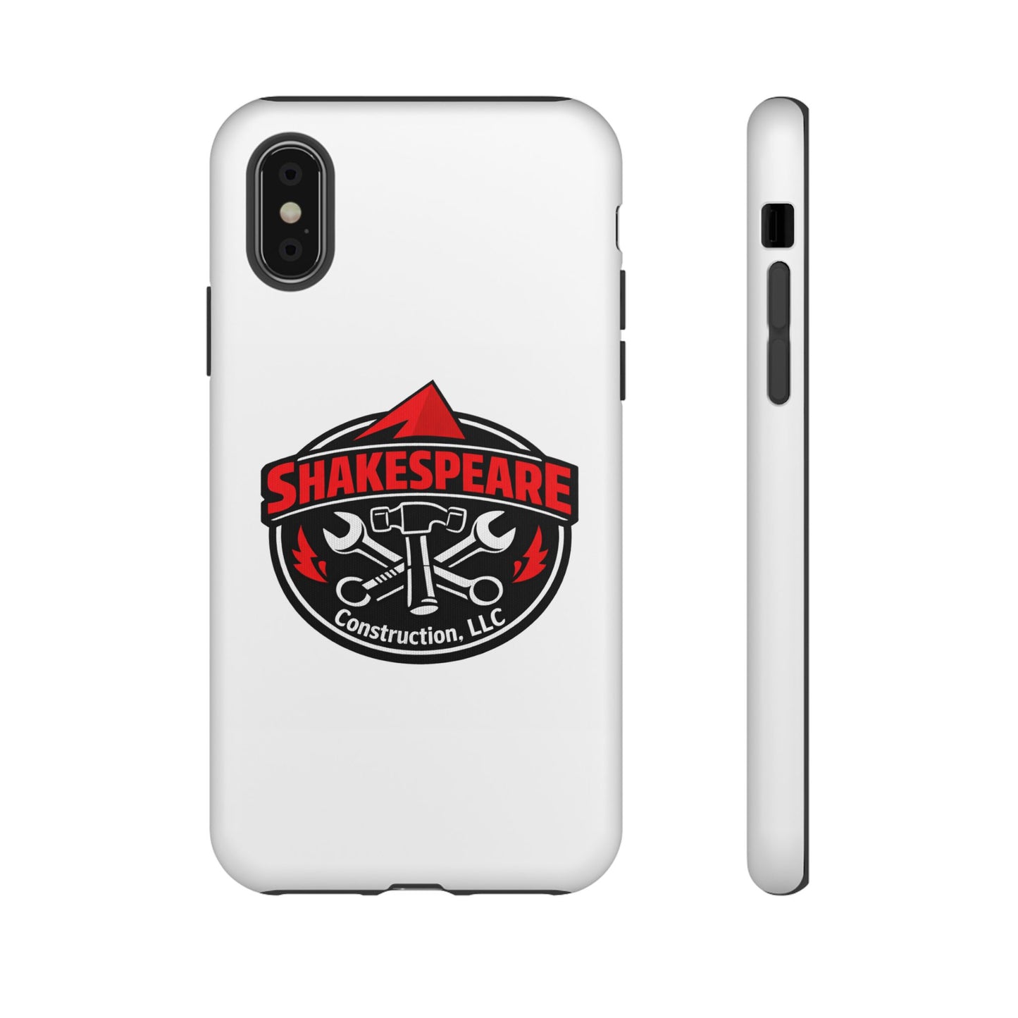 Tough Cases: Shakespeare Construction Logo Phone Case