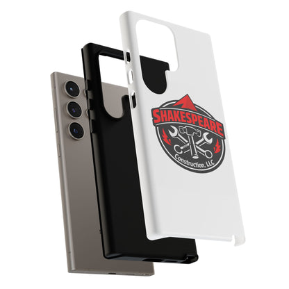 Tough Cases: Shakespeare Construction Logo Phone Case