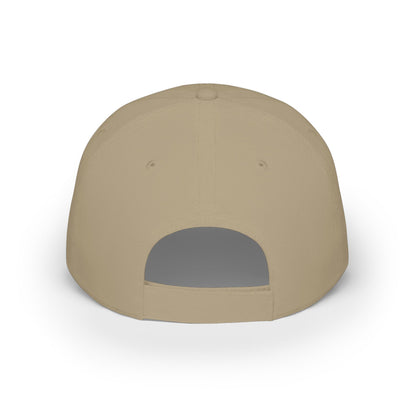 Groom Baseball Cap — Embroidered Red Low Profile Wedding Hat