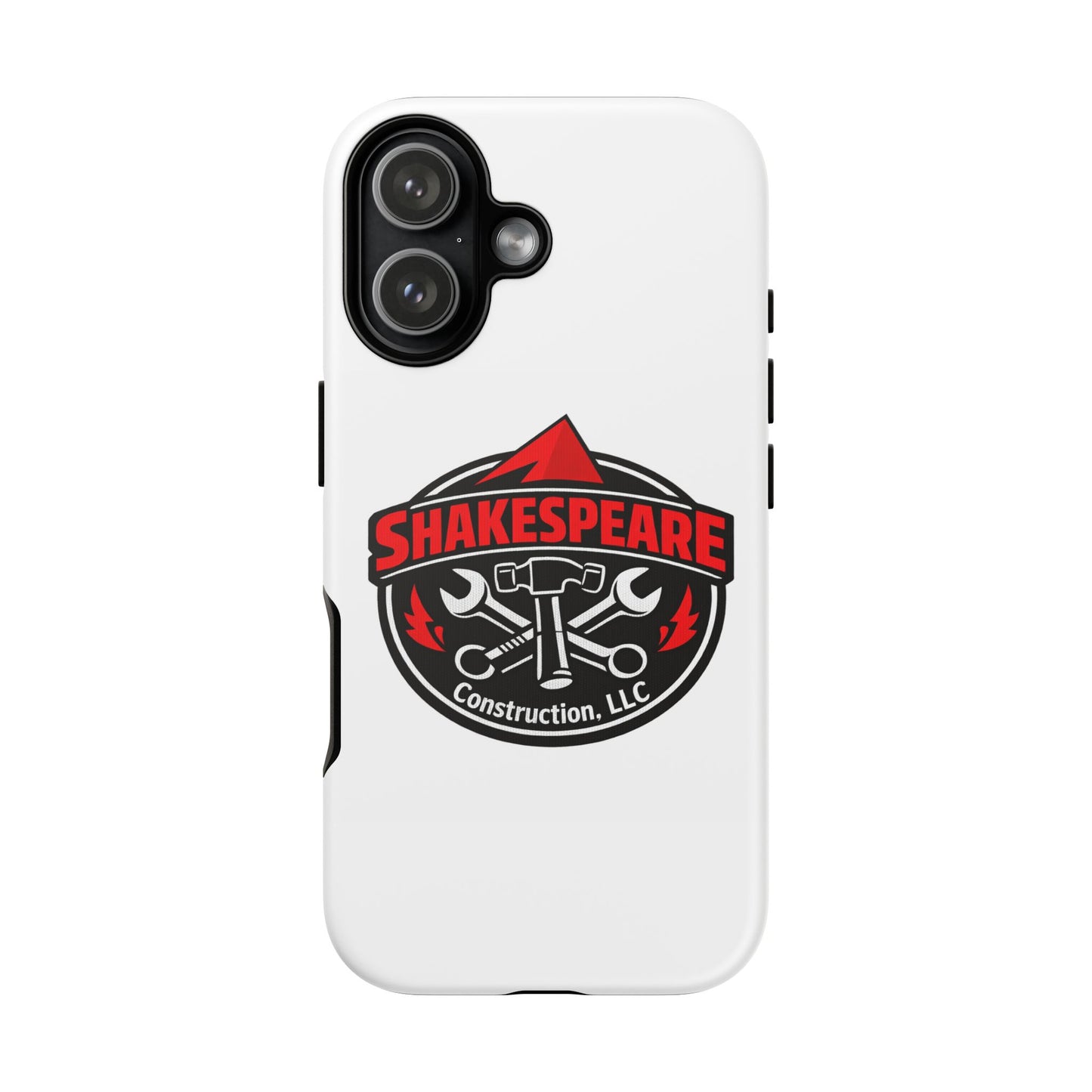 Tough Cases: Shakespeare Construction Logo Phone Case