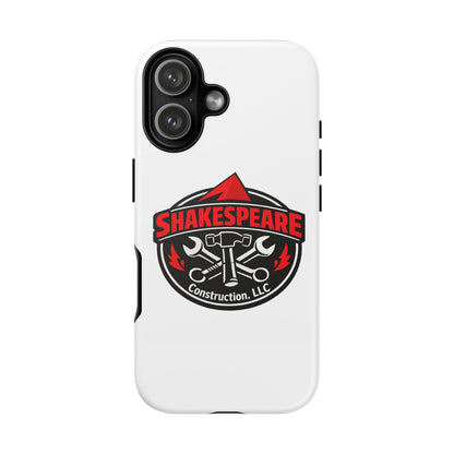 Tough Cases: Shakespeare Construction Logo Phone Case
