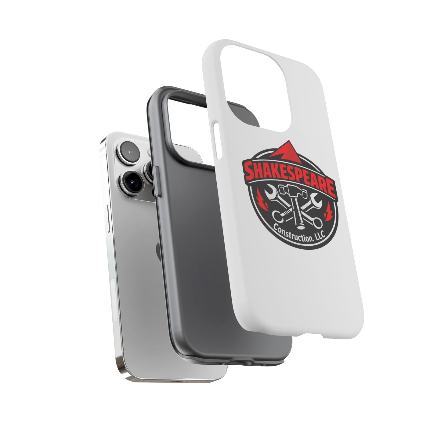Tough Cases: Shakespeare Construction Logo Phone Case