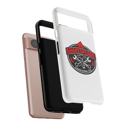 Tough Cases: Shakespeare Construction Logo Phone Case