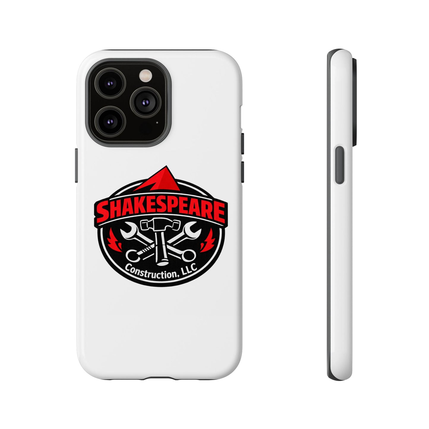 Tough Cases: Shakespeare Construction Logo Phone Case