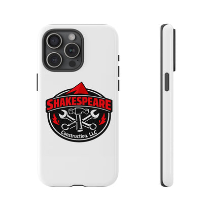 Tough Cases: Shakespeare Construction Logo Phone Case