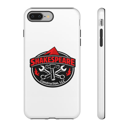 Tough Cases: Shakespeare Construction Logo Phone Case