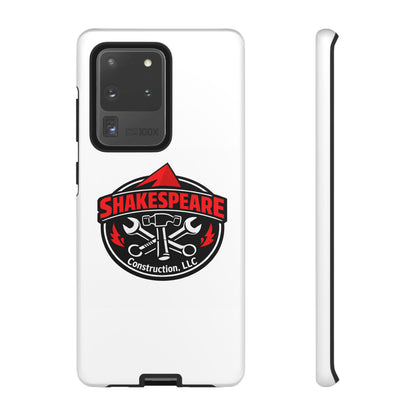 Tough Cases: Shakespeare Construction Logo Phone Case