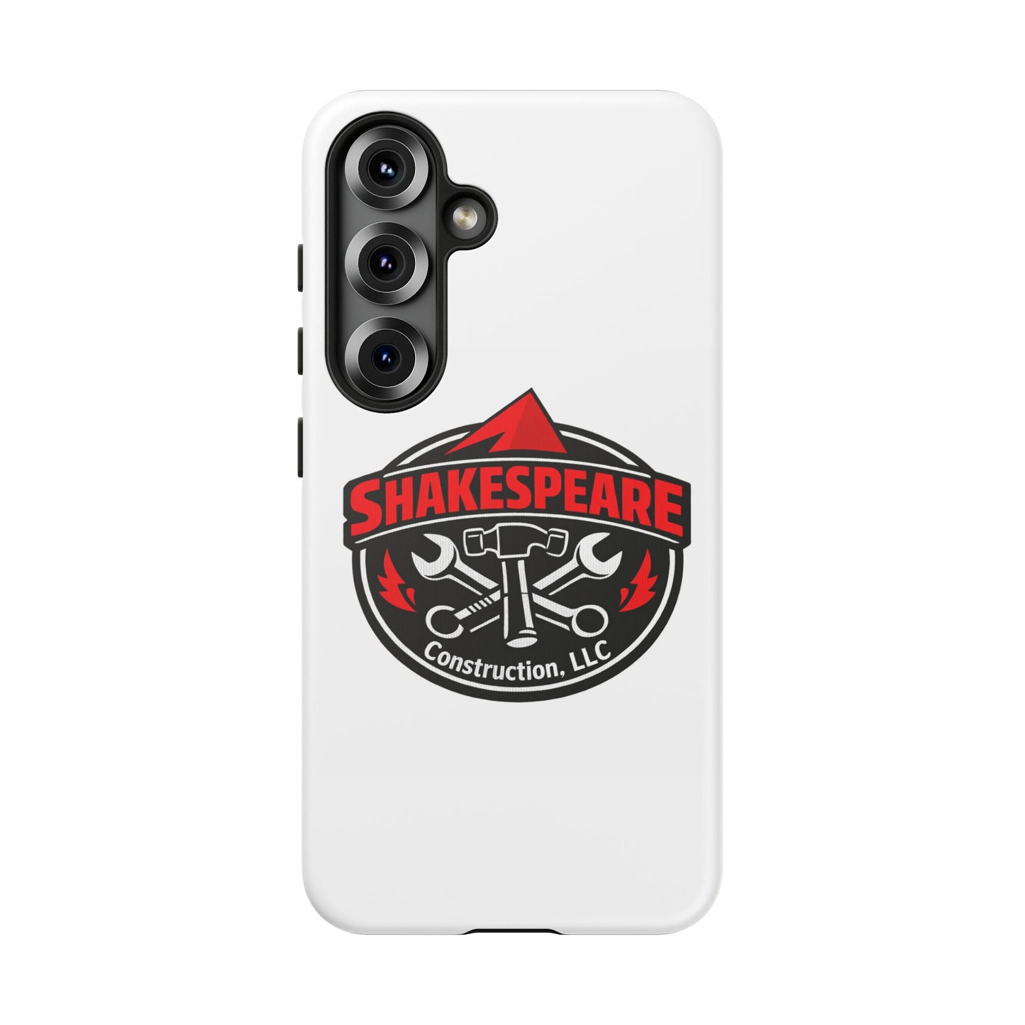 Tough Cases: Shakespeare Construction Logo Phone Case