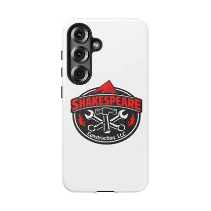 Tough Cases: Shakespeare Construction Logo Phone Case