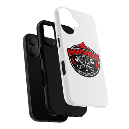 Tough Cases: Shakespeare Construction Logo Phone Case