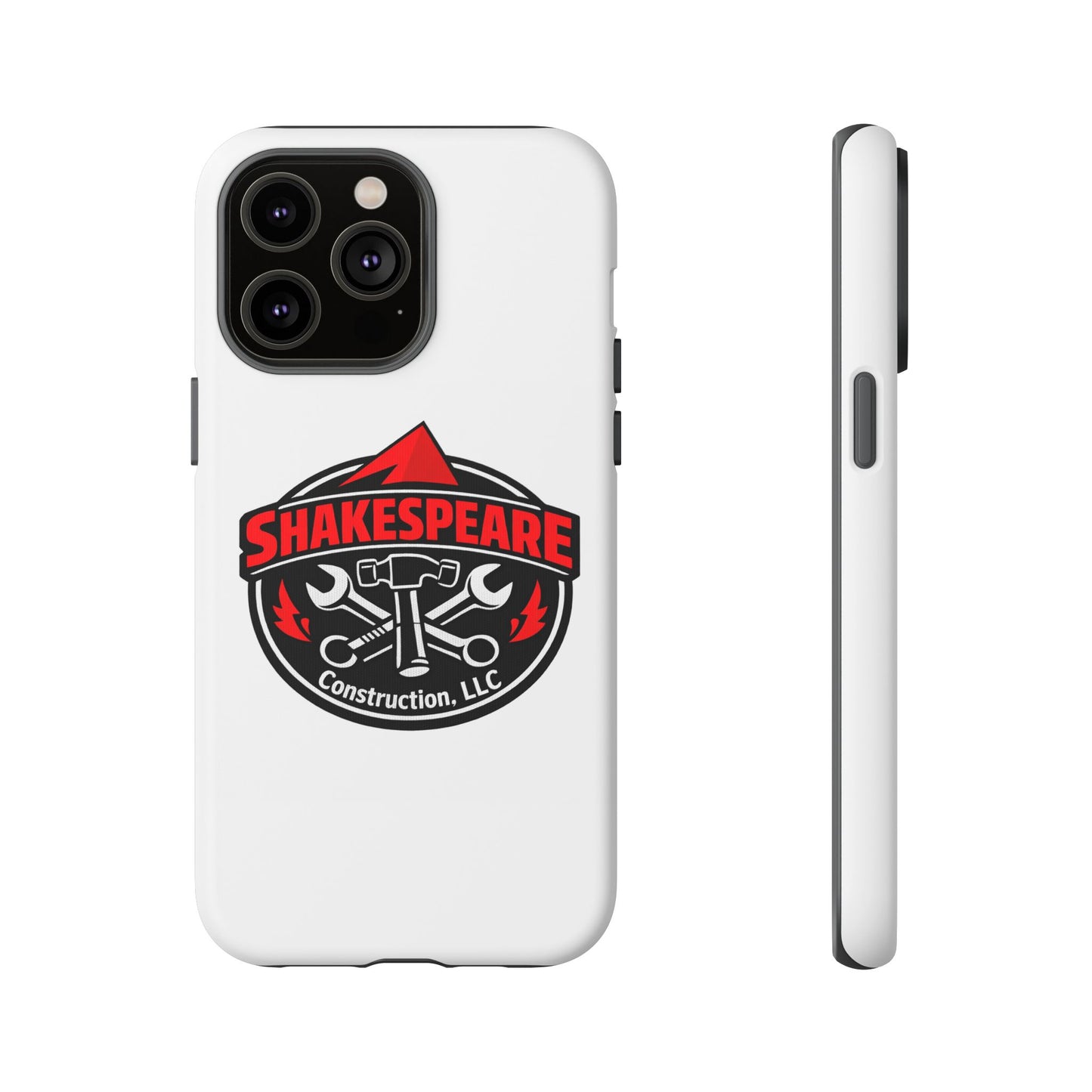 Tough Cases: Shakespeare Construction Logo Phone Case