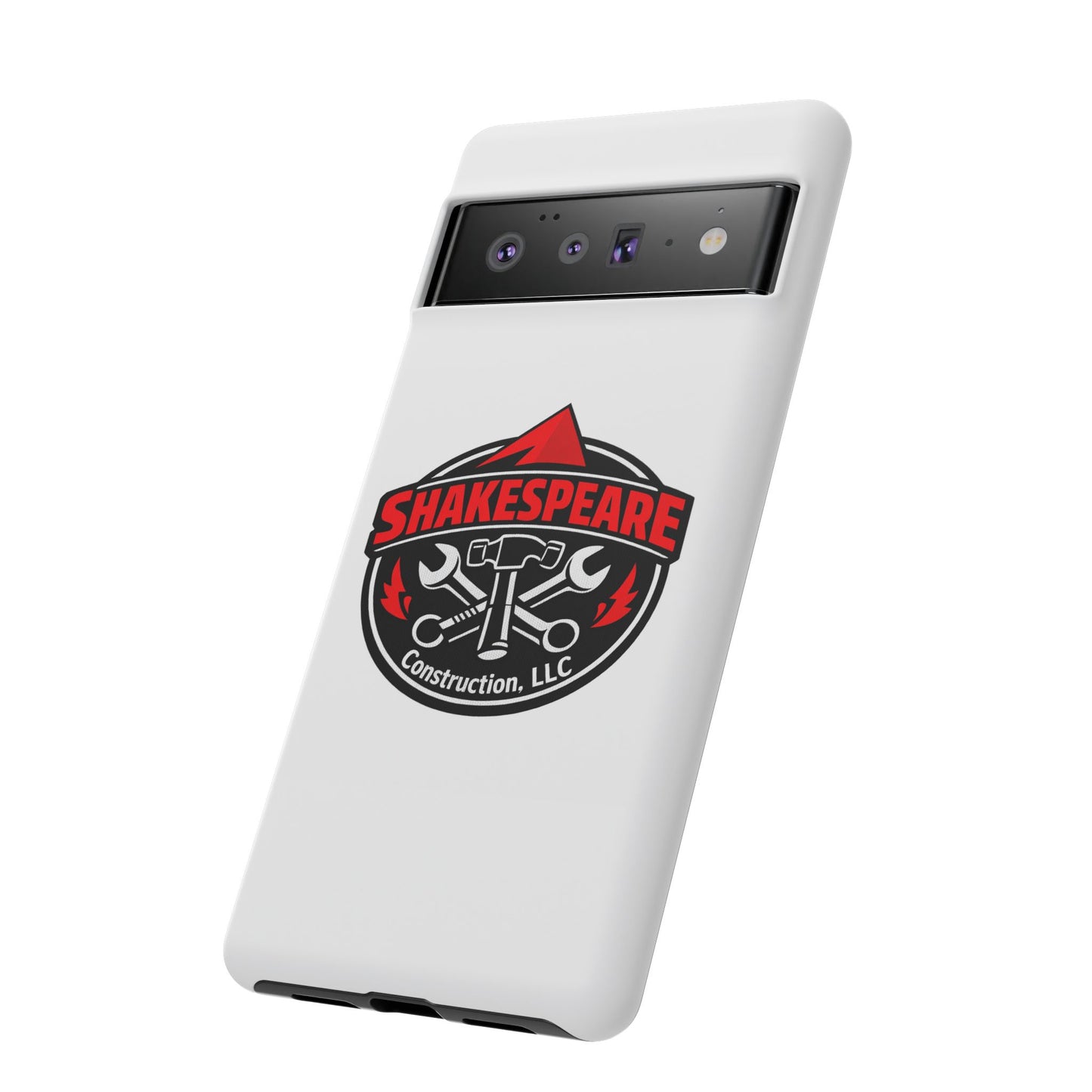 Tough Cases: Shakespeare Construction Logo Phone Case