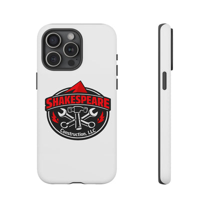 Tough Cases: Shakespeare Construction Logo Phone Case