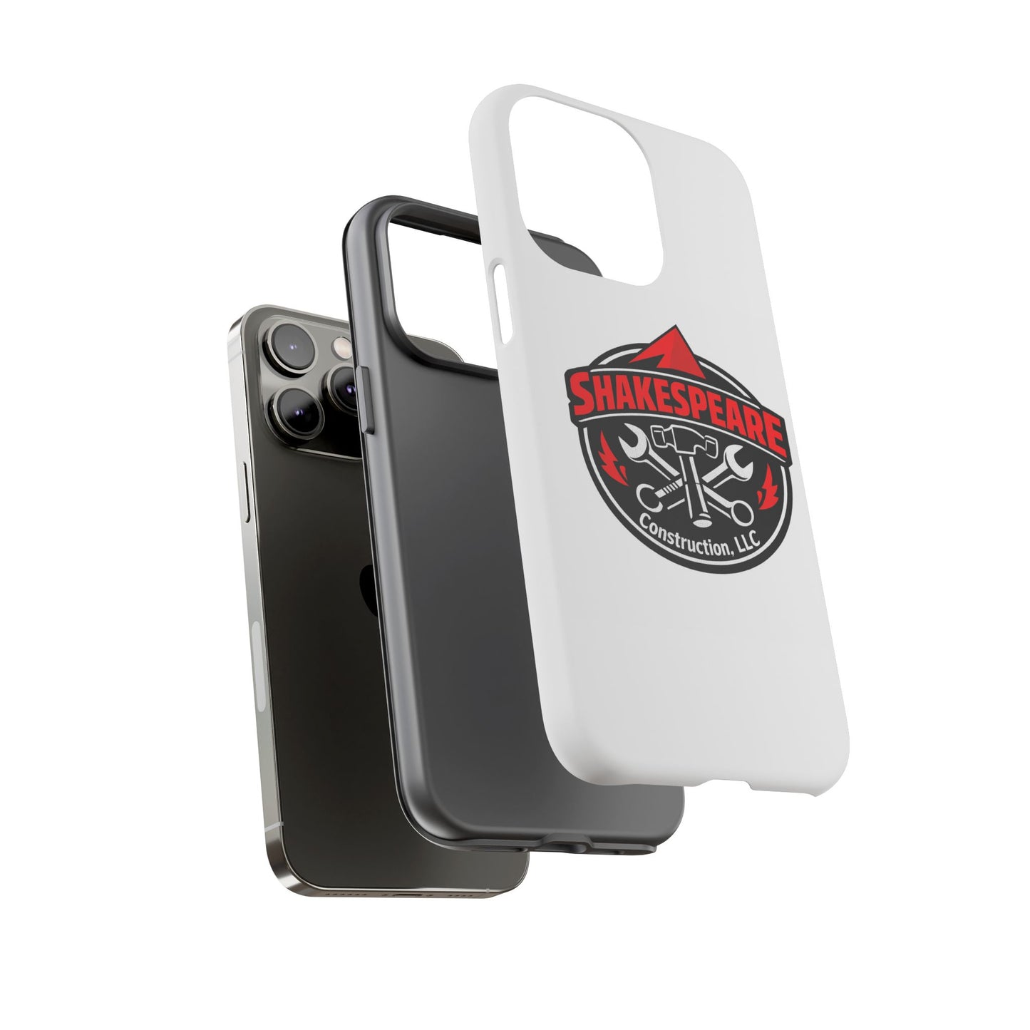 Tough Cases: Shakespeare Construction Logo Phone Case