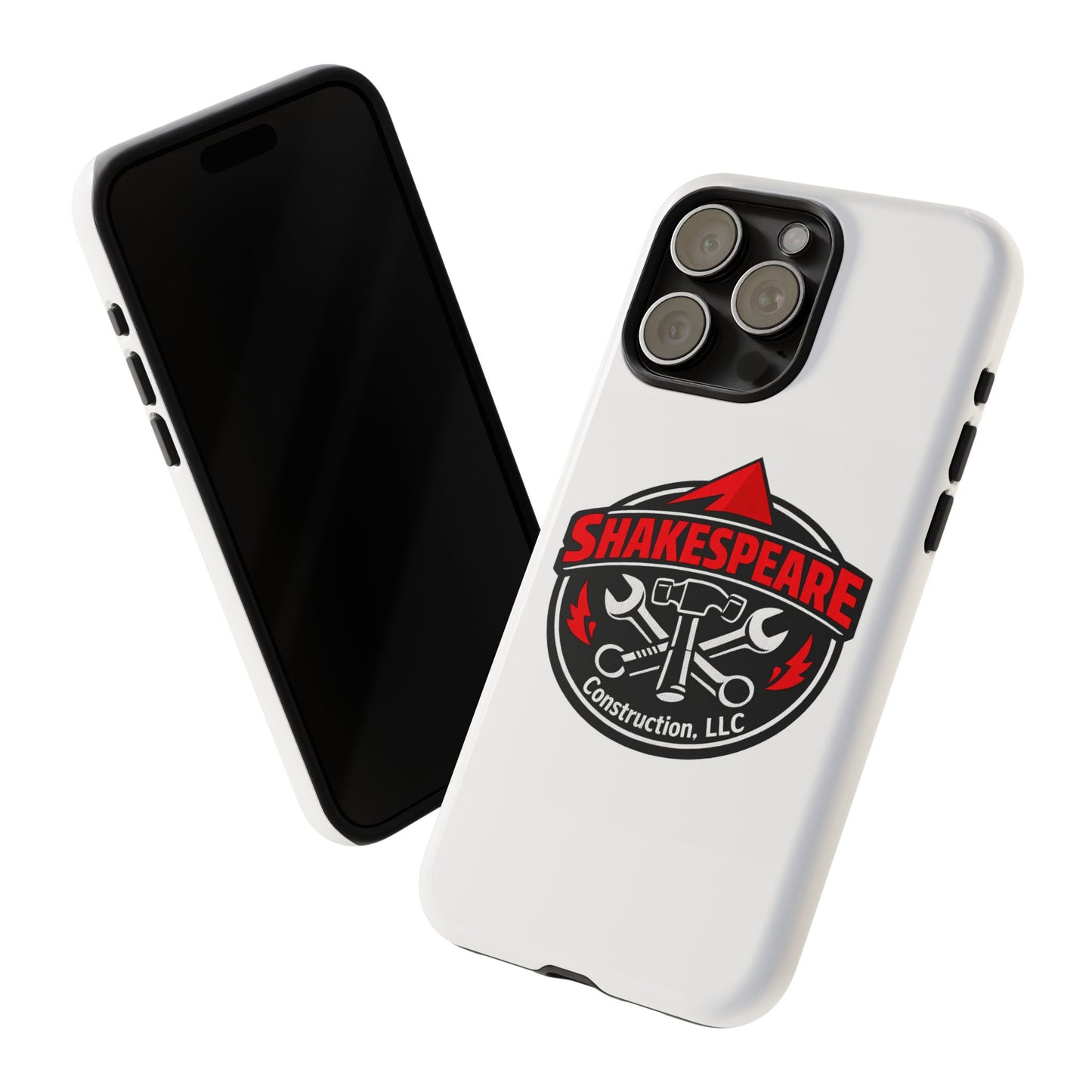 Tough Cases: Shakespeare Construction Logo Phone Case