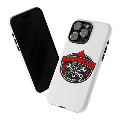 Tough Cases: Shakespeare Construction Logo Phone Case
