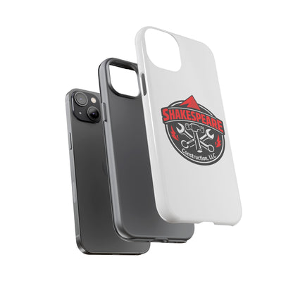 Tough Cases: Shakespeare Construction Logo Phone Case