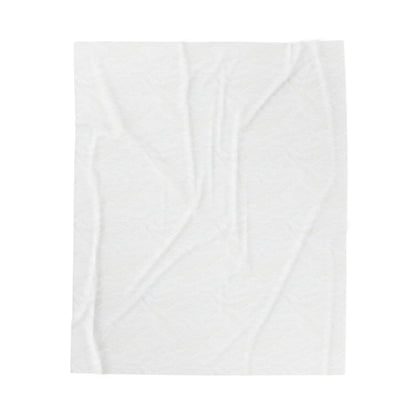 Velveteen Plush Blanket - "As Long As I Breathe You'll Be Remembered" Memorial Throw