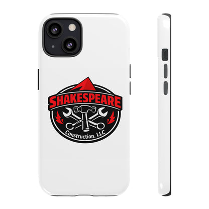 Tough Cases: Shakespeare Construction Logo Phone Case
