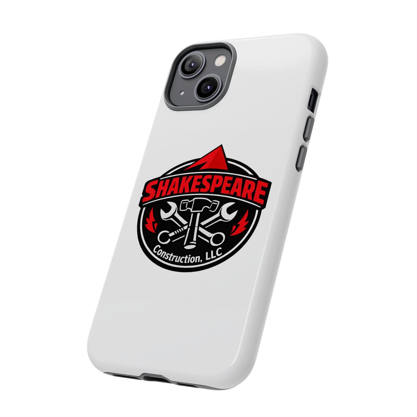 Tough Cases: Shakespeare Construction Logo Phone Case