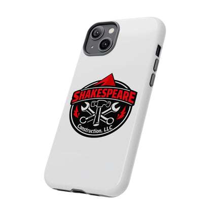 Tough Cases: Shakespeare Construction Logo Phone Case