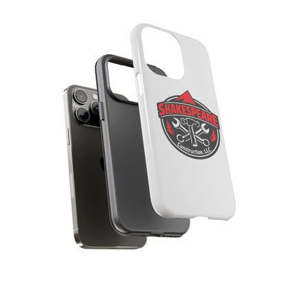 Tough Cases: Shakespeare Construction Logo Phone Case