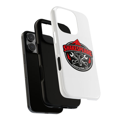 Tough Cases: Shakespeare Construction Logo Phone Case