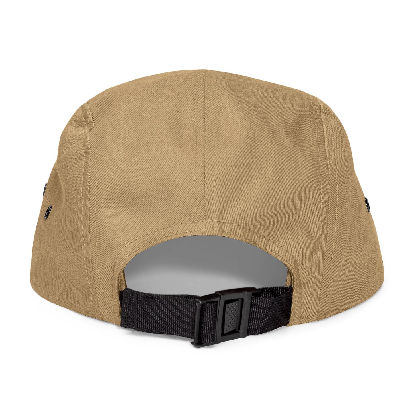 Dad Embroidered 5-Panel Cap — Casual Beige Baseball Hat, Perfect Father’s Day Gift