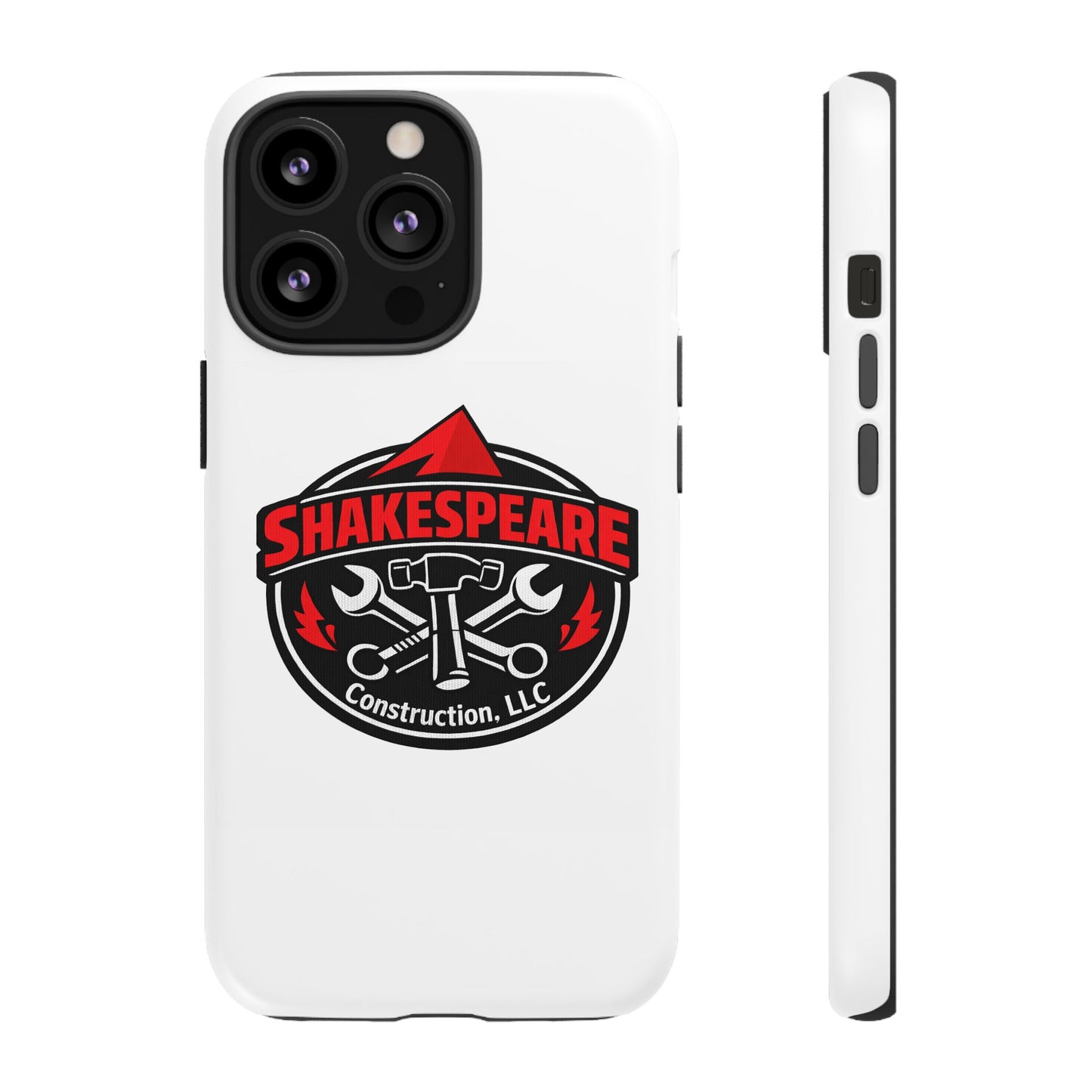 Tough Cases: Shakespeare Construction Logo Phone Case