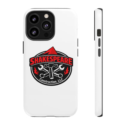 Tough Cases: Shakespeare Construction Logo Phone Case