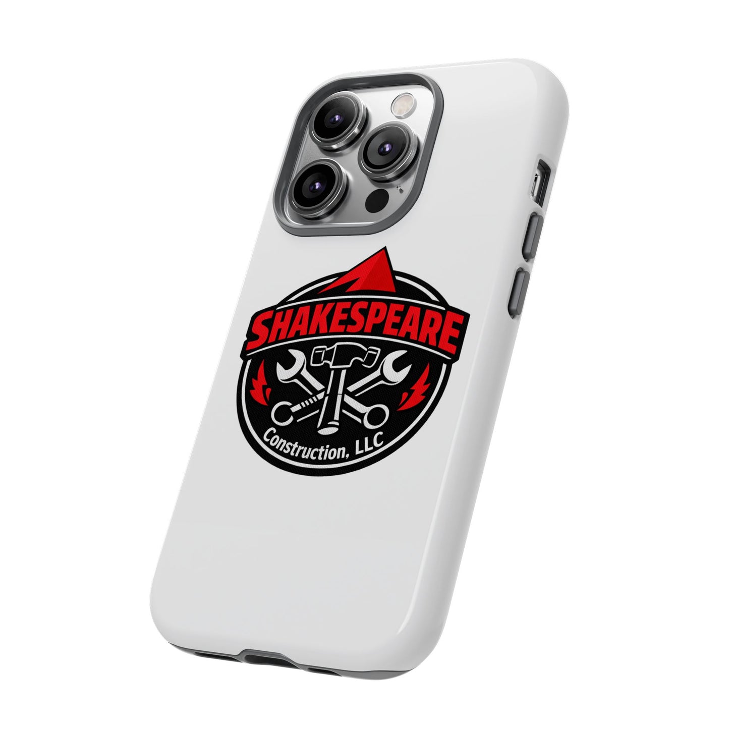 Tough Cases: Shakespeare Construction Logo Phone Case