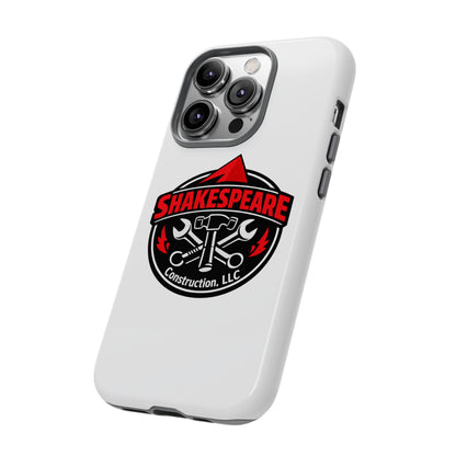 Tough Cases: Shakespeare Construction Logo Phone Case