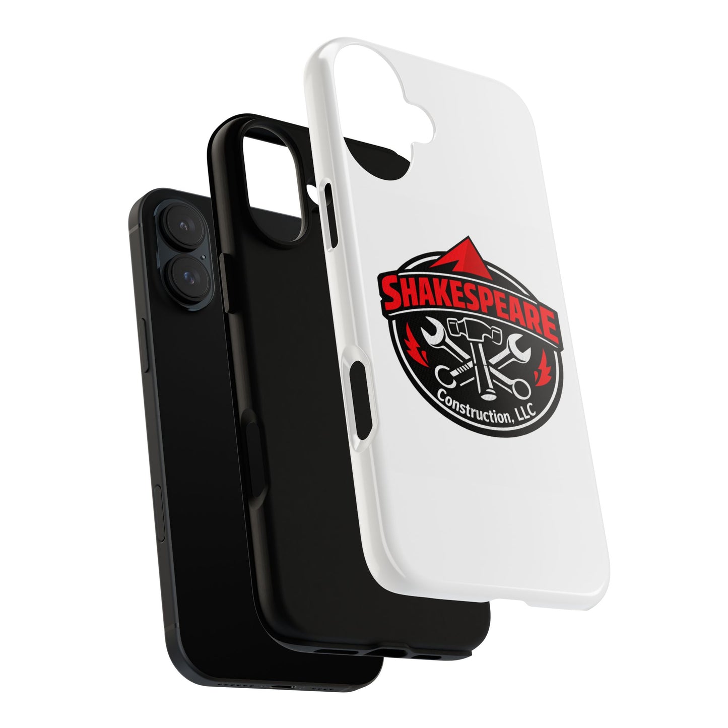 Tough Cases: Shakespeare Construction Logo Phone Case