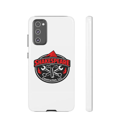 Tough Cases: Shakespeare Construction Logo Phone Case