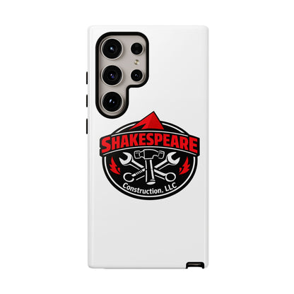 Tough Cases: Shakespeare Construction Logo Phone Case