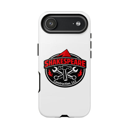 Tough Cases: Shakespeare Construction Logo Phone Case